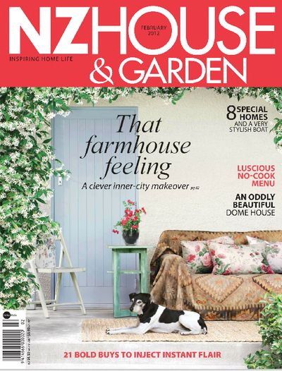 Homes  Garden on Home And Lifestyle Magazine Nz House Garden Celebrates The Homes
