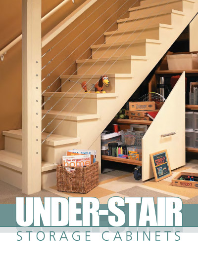 Workbench - Under Stair Storage Cabinets (Plans) » Free PDF magazines 