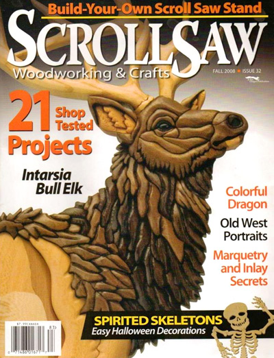Scrollsaw Woodworking &amp; Crafts #001 » Free PDF magazines 