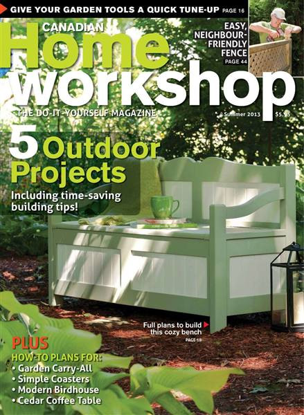 PDF | 52 pages | 20.9MbCanadian Home Workshop is Canada's woodworking 